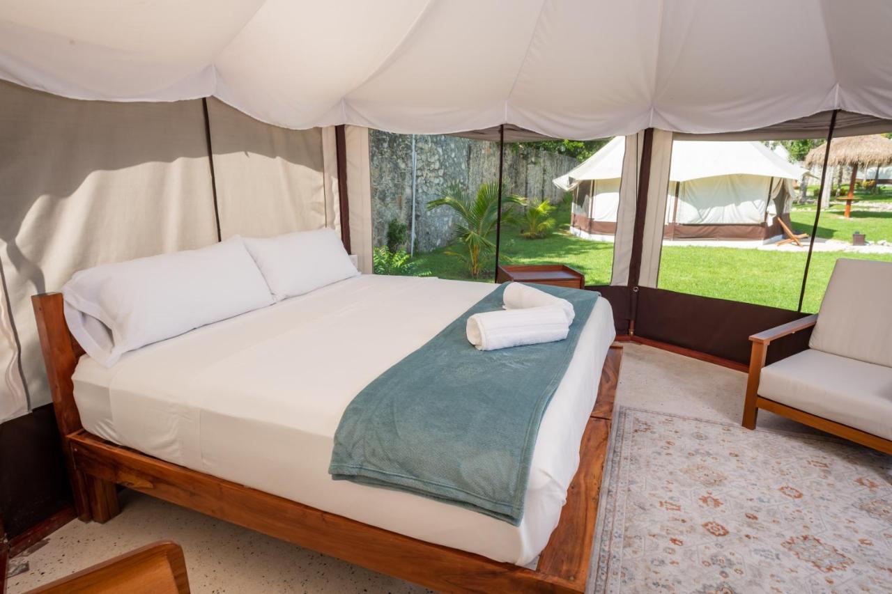 מלון פוארטו מורלוס Xakluum Eco Glampings מראה חיצוני תמונה