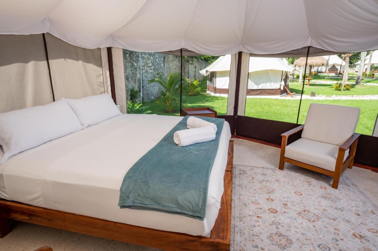 מלון פוארטו מורלוס Xakluum Eco Glampings מראה חיצוני תמונה
