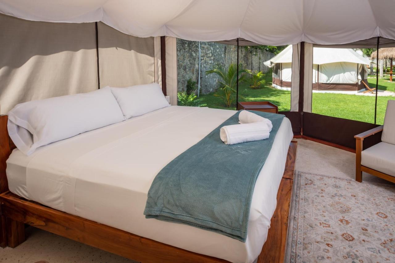 מלון פוארטו מורלוס Xakluum Eco Glampings מראה חיצוני תמונה