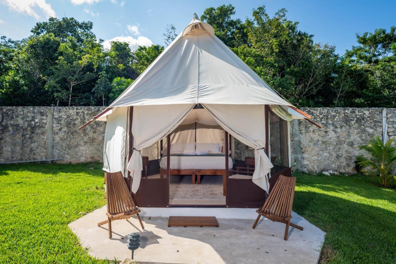 מלון פוארטו מורלוס Xakluum Eco Glampings מראה חיצוני תמונה