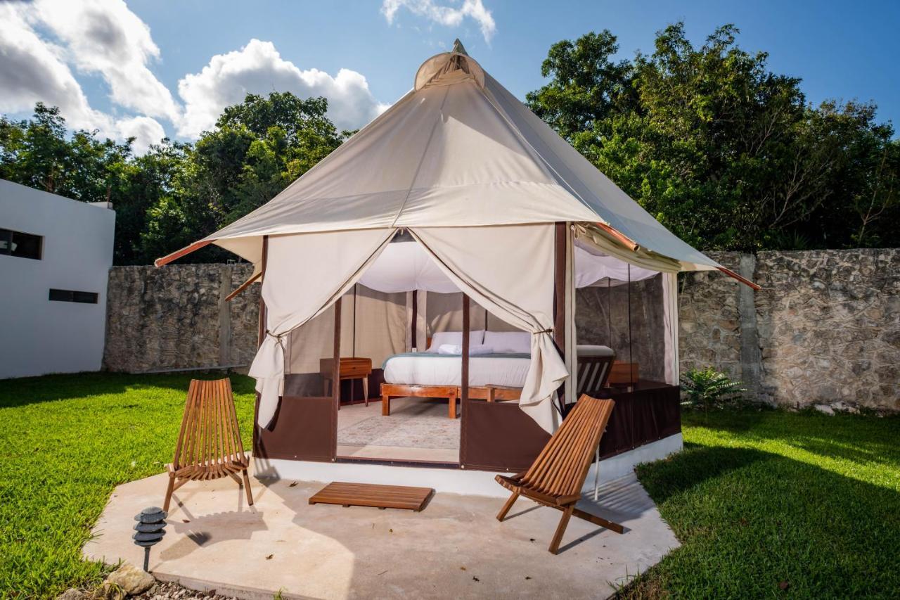 מלון פוארטו מורלוס Xakluum Eco Glampings מראה חיצוני תמונה