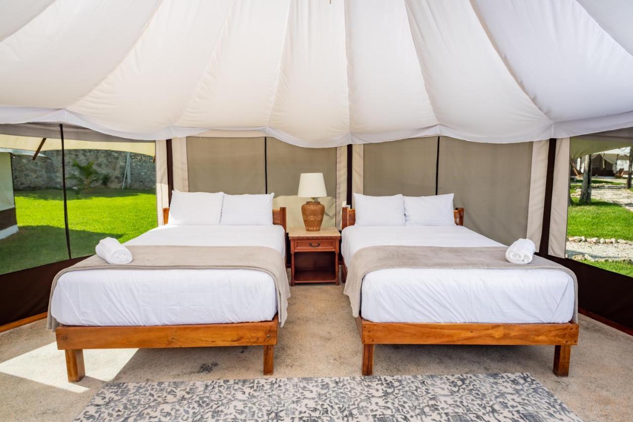מלון פוארטו מורלוס Xakluum Eco Glampings מראה חיצוני תמונה