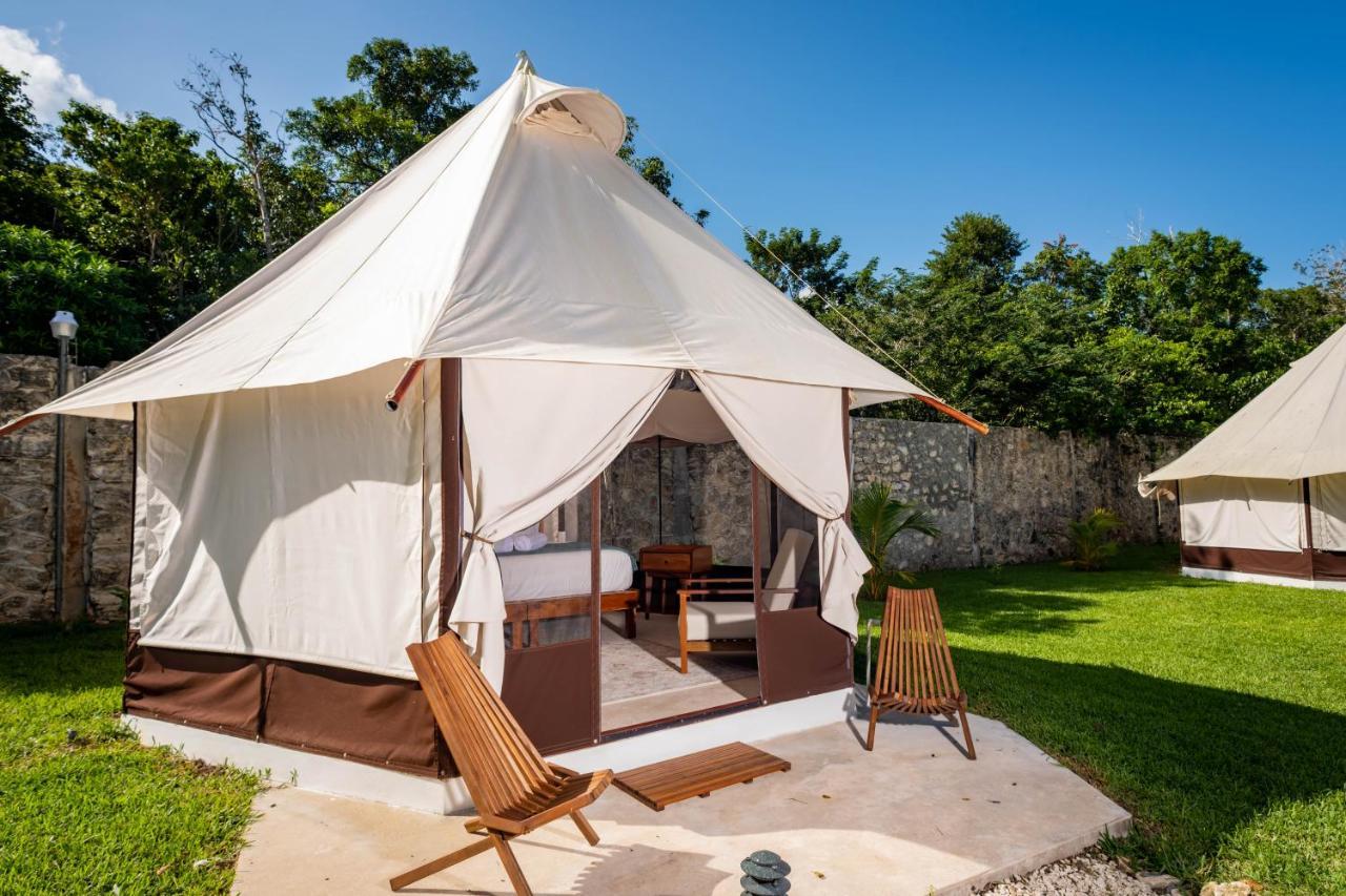 מלון פוארטו מורלוס Xakluum Eco Glampings מראה חיצוני תמונה
