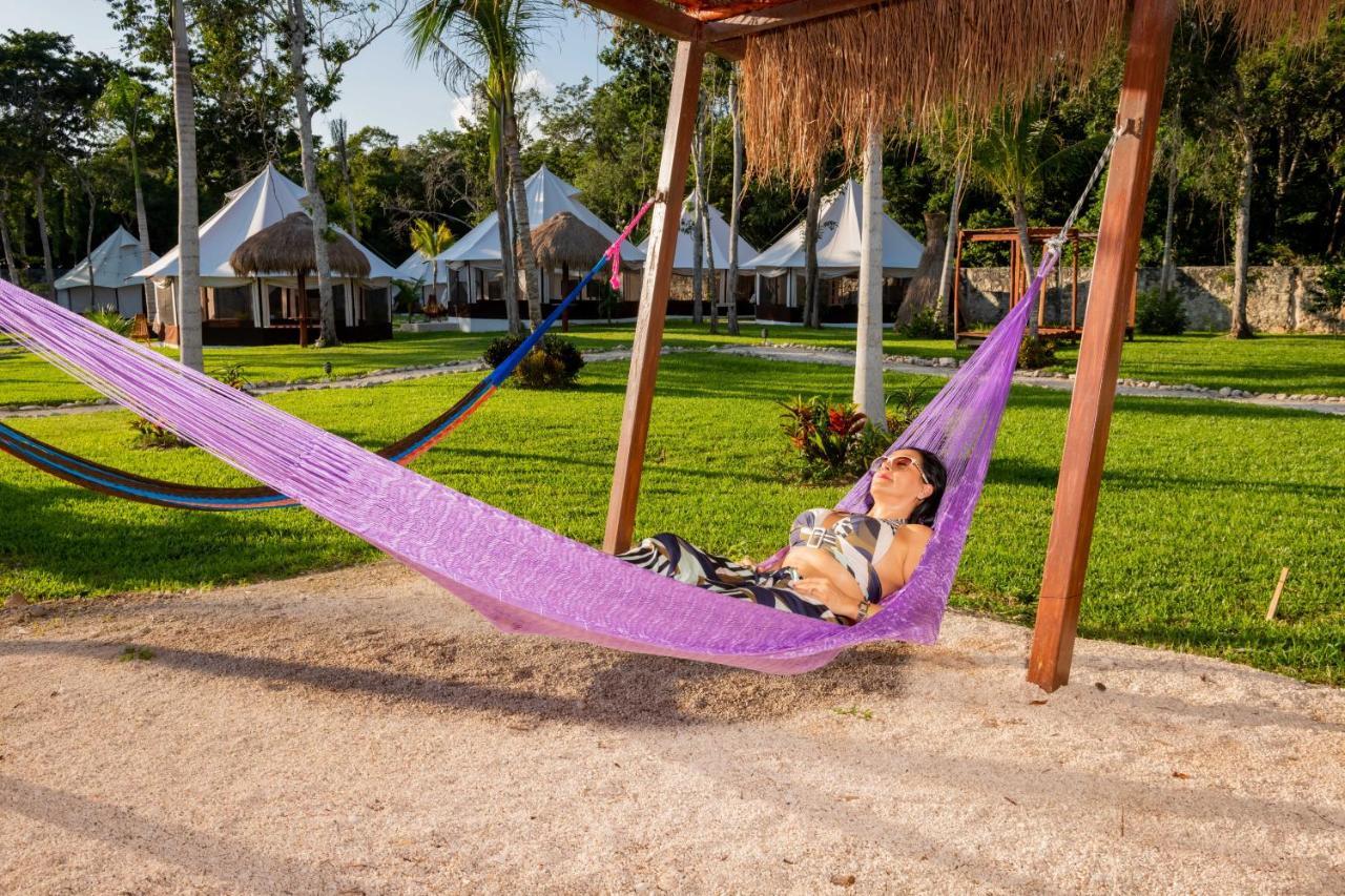 מלון פוארטו מורלוס Xakluum Eco Glampings מראה חיצוני תמונה
